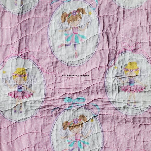 8 Piece Ballerina Fairies Full/Queen Quilt, Full Sized Sheets ~ Throw Pillow NEW - Picture 2 of 12